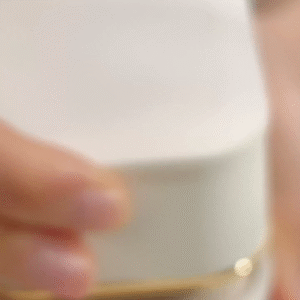 Aurora Geometry Round Cut Blue Lab Grown Sapphire 2.5CT Three stone 18K White Gold Ring MSR-1640