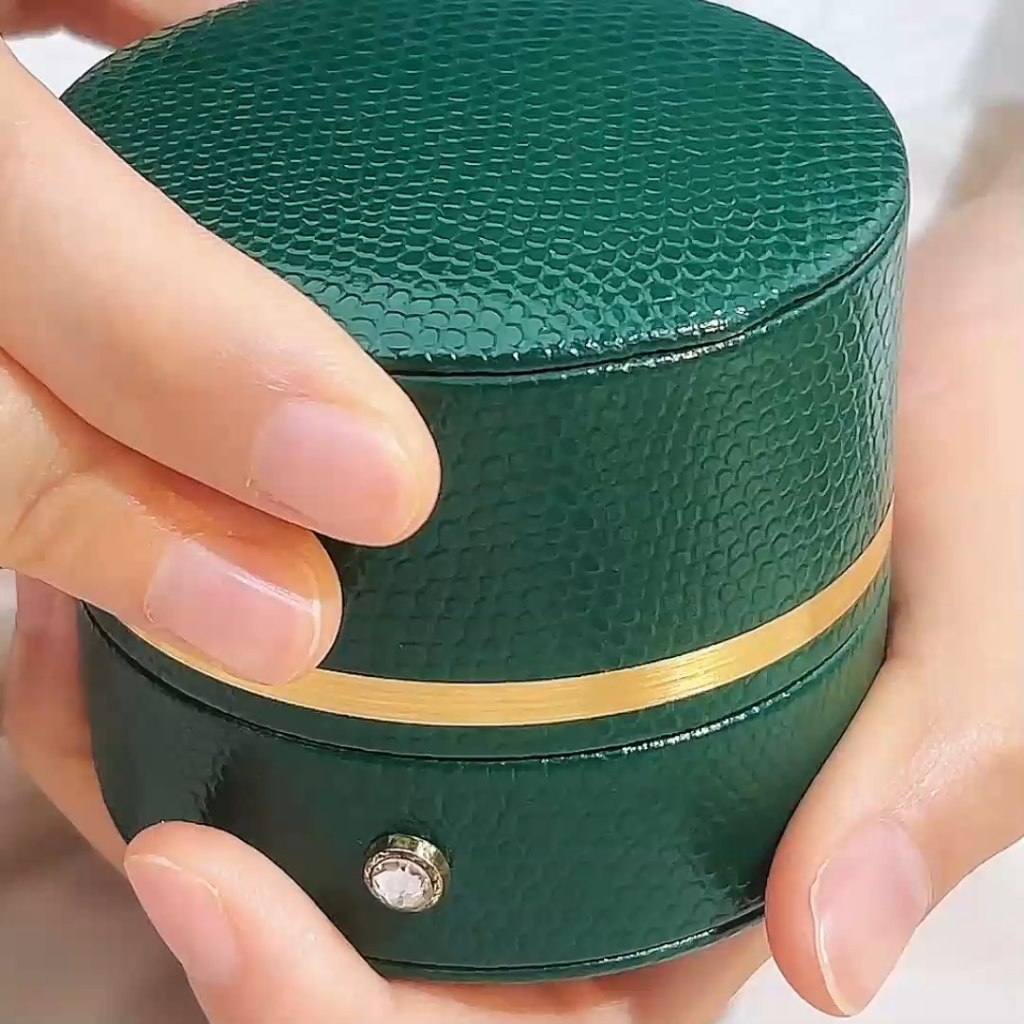 Aurora Geometry Cushion Cut Lab Grown Emerald 11CT Solitaire 14K White Gold Ring MSR-1672