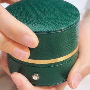 Aurora Geometry Cushion Cut Lab Grown Emerald 11CT Solitaire 14K White Gold Ring MSR-1672